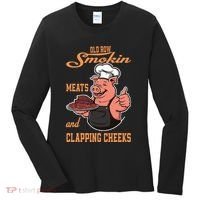 Smoking Meats And Clapping Cheeks Women's Long Sleeve Shirt thumb 0