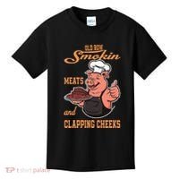 Smoking Meats And Clapping Cheeks Kids T-Shirt thumb 0