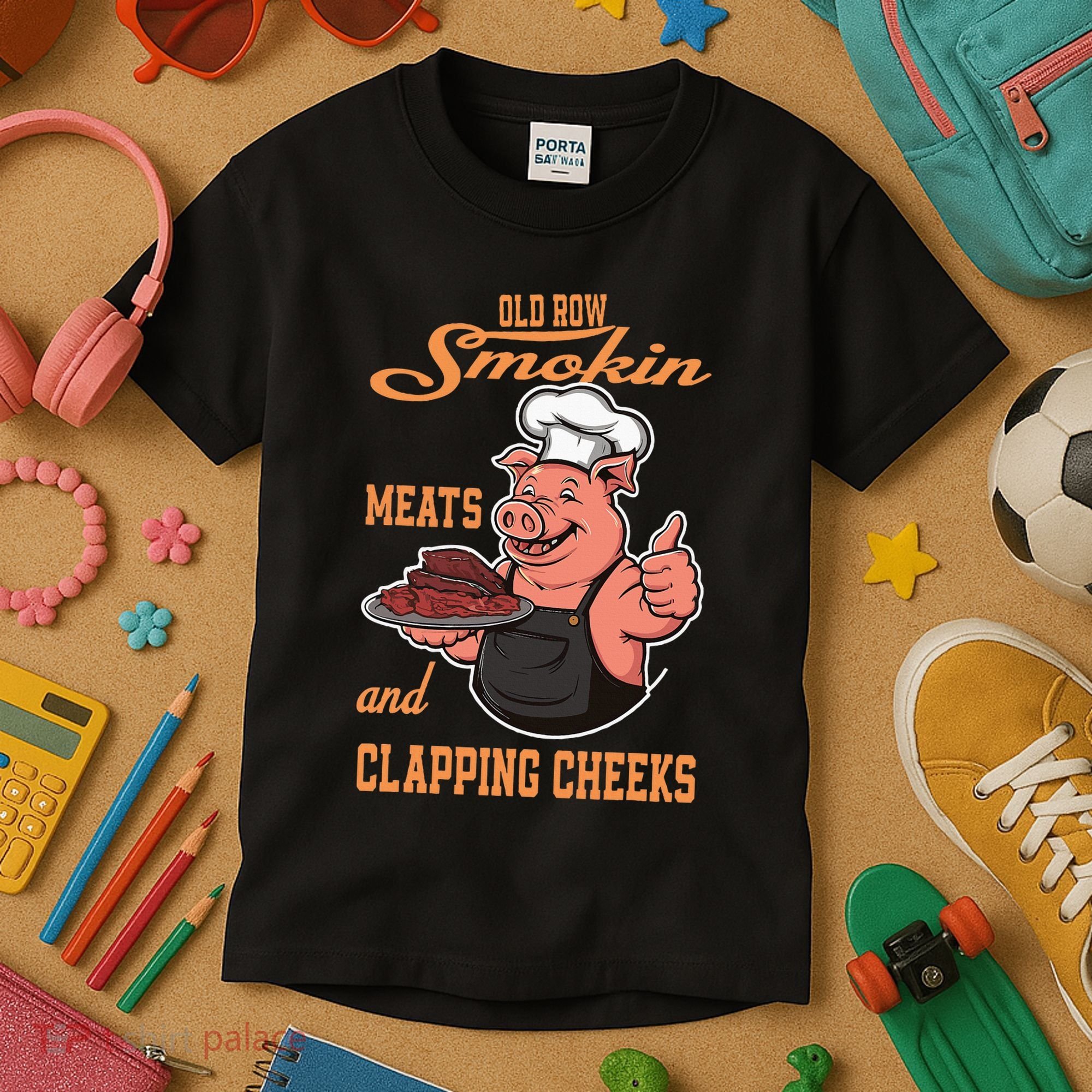 Smoking Meats And Clapping Cheeks Kids T-Shirt