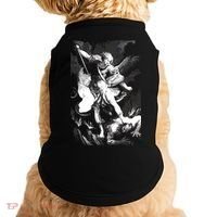 Saint Michael Archangel Angel Catholic Patron Gift Doggie Tank thumb 0