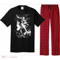 Saint Michael Archangel Angel Catholic Patron Gift Pajama Set thumb 0