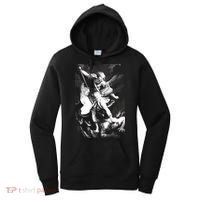 Saint Michael Archangel Angel Catholic Patron Gift Women's Hoodie thumb 0
