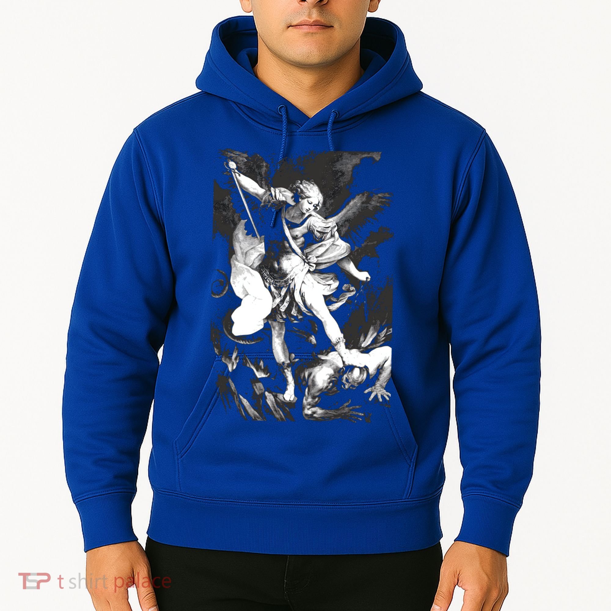Saint Michael Archangel Angel Catholic Patron Gift Hoodie
