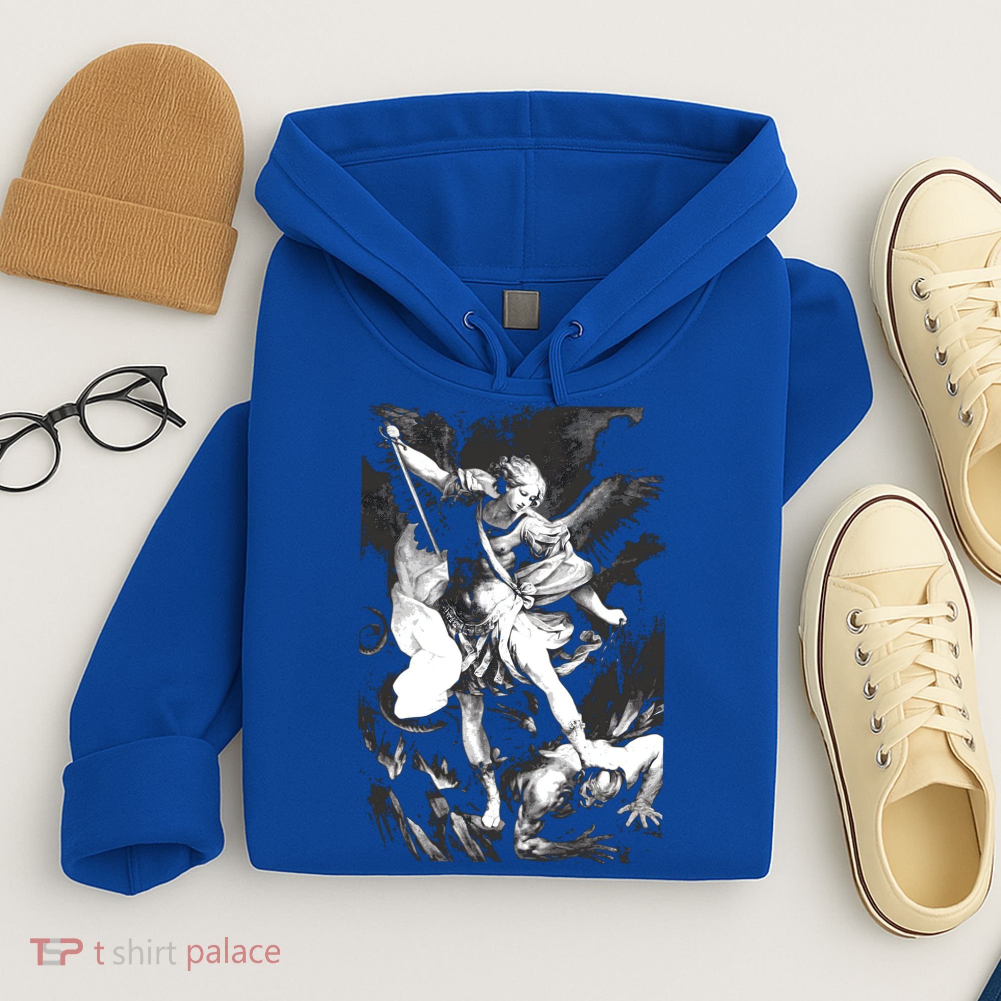 Saint Michael Archangel Angel Catholic Patron Gift Hoodie