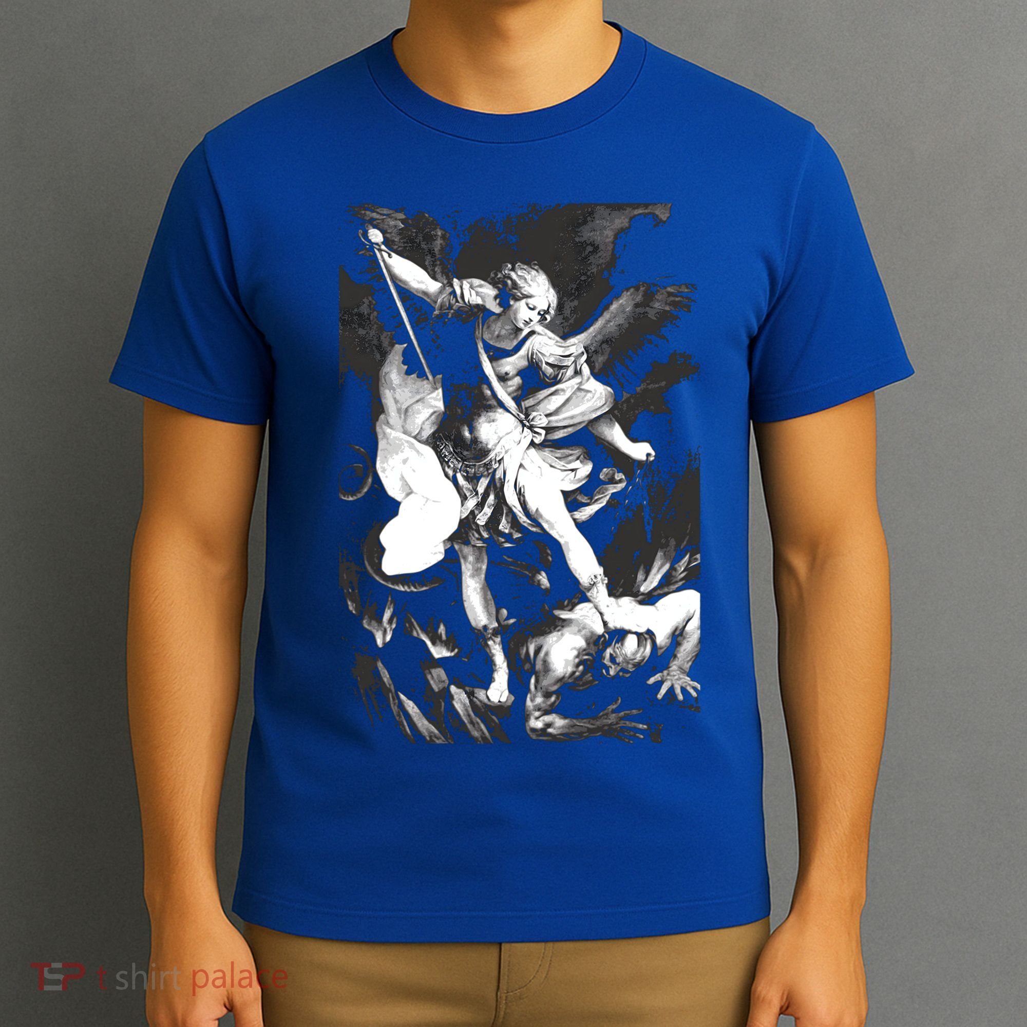 Saint Michael Archangel Angel Catholic Patron Gift T-Shirt