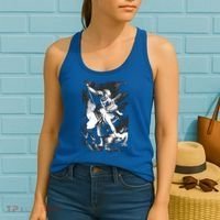 Saint Michael Archangel Angel Catholic Patron Gift Women's Tank Top thumb 2