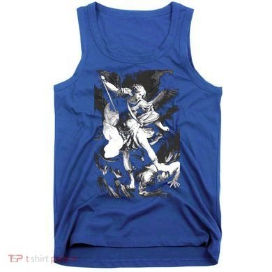 Saint Michael Archangel Angel Catholic Patron Gift Tank Top