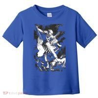 Saint Michael Archangel Angel Catholic Patron Gift Toddler T-Shirt thumb 0
