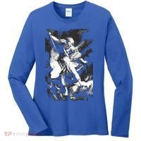 Saint Michael Archangel Angel Catholic Patron Gift Women's Long Sleeve Shirt thumb 0