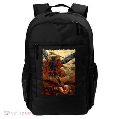 Saint Michael ArchAngel Painting Backpack