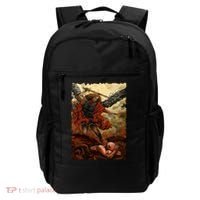 Saint Michael ArchAngel Painting Backpack thumb 0