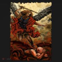 Saint Michael ArchAngel Painting Toddler Hoodie thumb 2