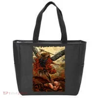 Saint Michael ArchAngel Painting Tote Bag thumb 0