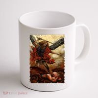 Saint Michael ArchAngel Painting Coffee Mug thumb 1