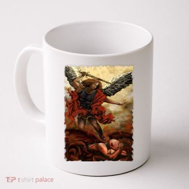 Saint Michael ArchAngel Painting Coffee Mug