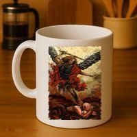 Saint Michael ArchAngel Painting Coffee Mug thumb 4