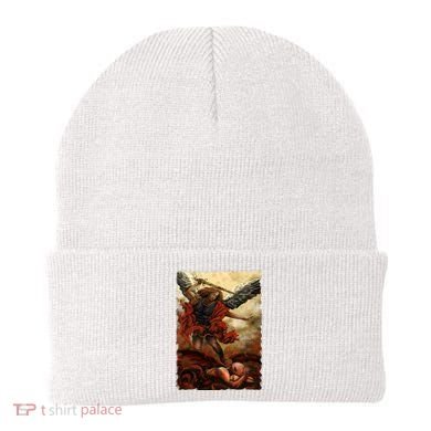 Saint Michael ArchAngel Painting Beanie