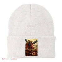 Saint Michael ArchAngel Painting Beanie thumb 0