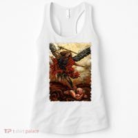 Saint Michael ArchAngel Painting Women's Tank Top thumb 0