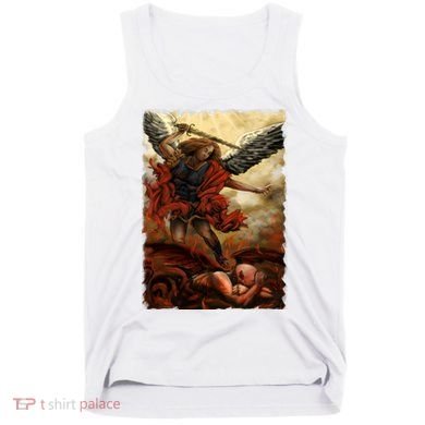 Saint Michael ArchAngel Painting Tank Top