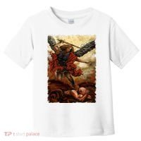 Saint Michael ArchAngel Painting Toddler T-Shirt thumb 0