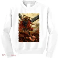 Saint Michael ArchAngel Painting Kids Sweatshirt thumb 0