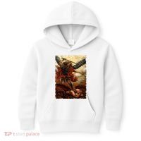 Saint Michael ArchAngel Painting Kids Hoodie thumb 0