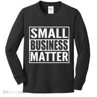Small Business Matter Kids Long Sleeve Shirt thumb 0