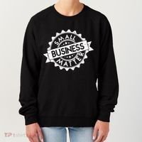 Small Business Matter Stamp Emblem Women's Sweatshirt thumb 0