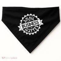 Small Business Matter Stamp Emblem USA-Made Doggie Bandana thumb 0
