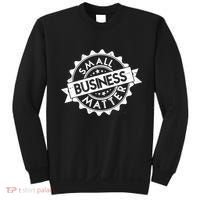 Small Business Matter Stamp Emblem Sweatshirt thumb 0