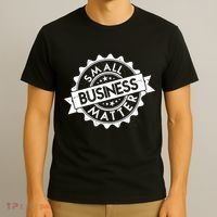 Small Business Matter Stamp Emblem T-Shirt thumb 3