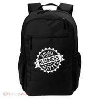 Small Business Matter Stamp Emblem Backpack thumb 0