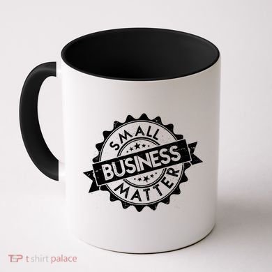 Small Business Matter Stamp Emblem Coffee Mug