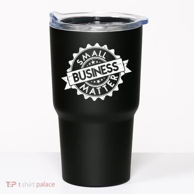 Small Business Matter Stamp Emblem Tumbler
