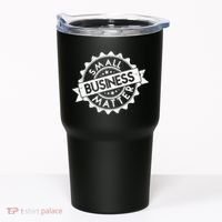 Small Business Matter Stamp Emblem Tumbler thumb 0