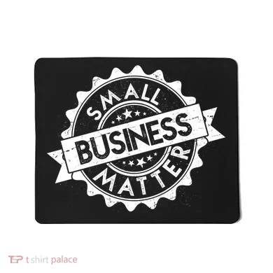 Small Business Matter Stamp Emblem Mousepad