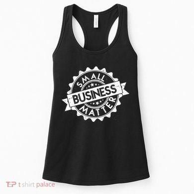 Small Business Matter Stamp Emblem Women's Tank Top