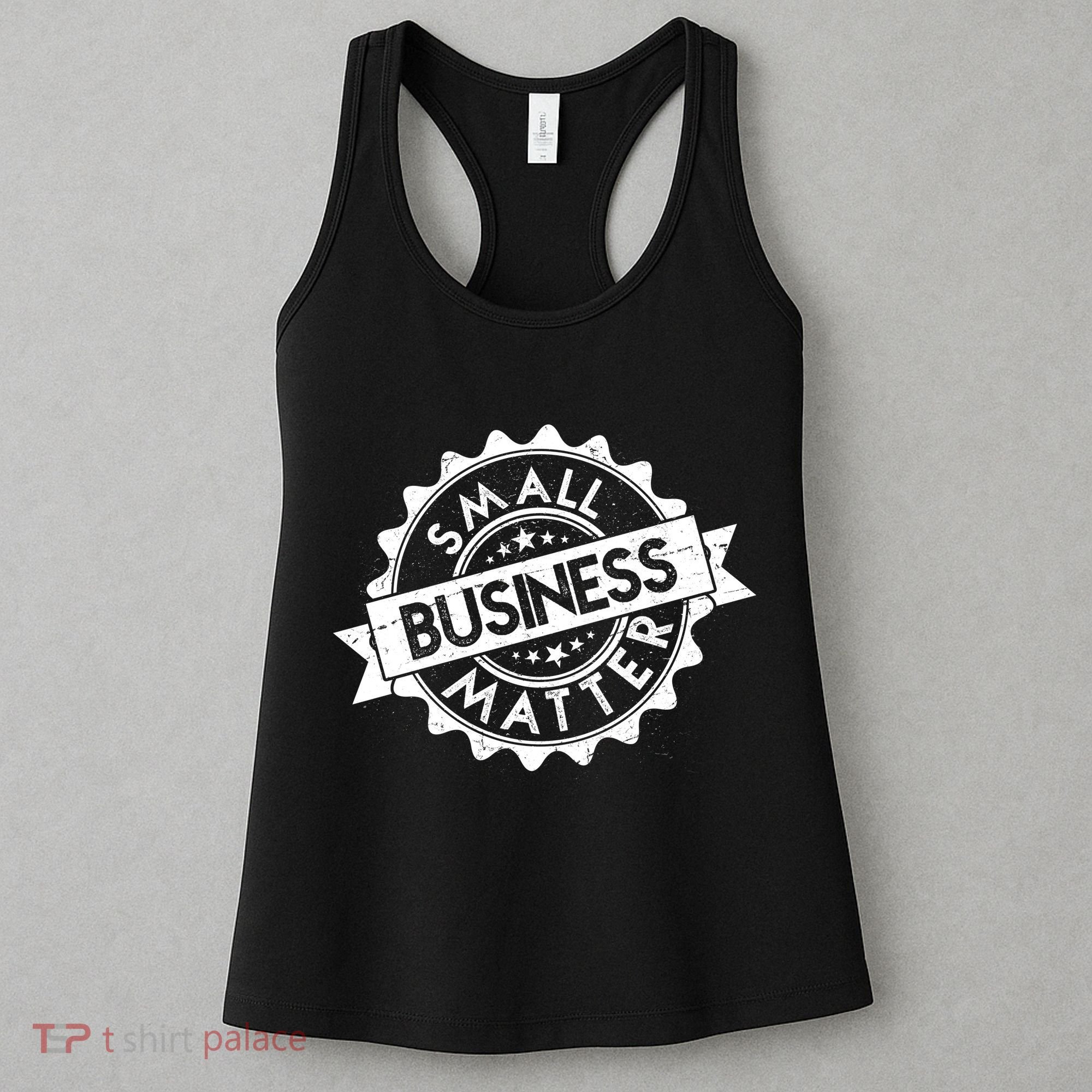 Small Business Matter Stamp Emblem Women's Tank Top