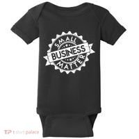 Small Business Matter Stamp Emblem Baby Bodysuit thumb 0