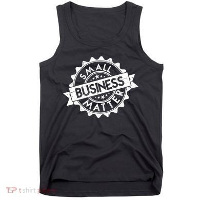 Small Business Matter Stamp Emblem Tank Top