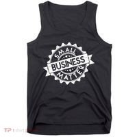 Small Business Matter Stamp Emblem Tank Top thumb 0