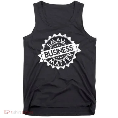 Small Business Matter Stamp Emblem Tank Top