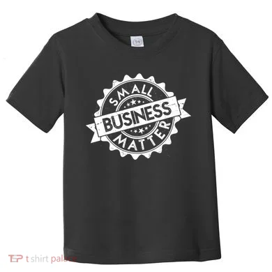 Small Business Matter Stamp Emblem Toddler T-Shirt