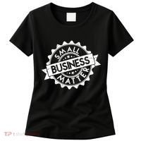 Small Business Matter Stamp Emblem Women's T-Shirt thumb 0