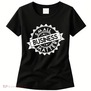 Small Business Matter Stamp Emblem Women's T-Shirt