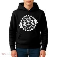 Small Business Matter Stamp Emblem Kids Hoodie thumb 4