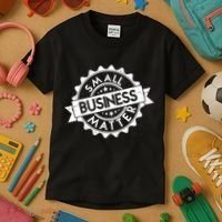 Small Business Matter Stamp Emblem Kids T-Shirt thumb 3