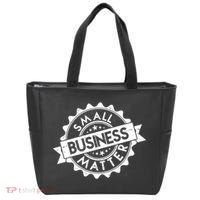 Small Business Matter Stamp Emblem Tote Bag thumb 0