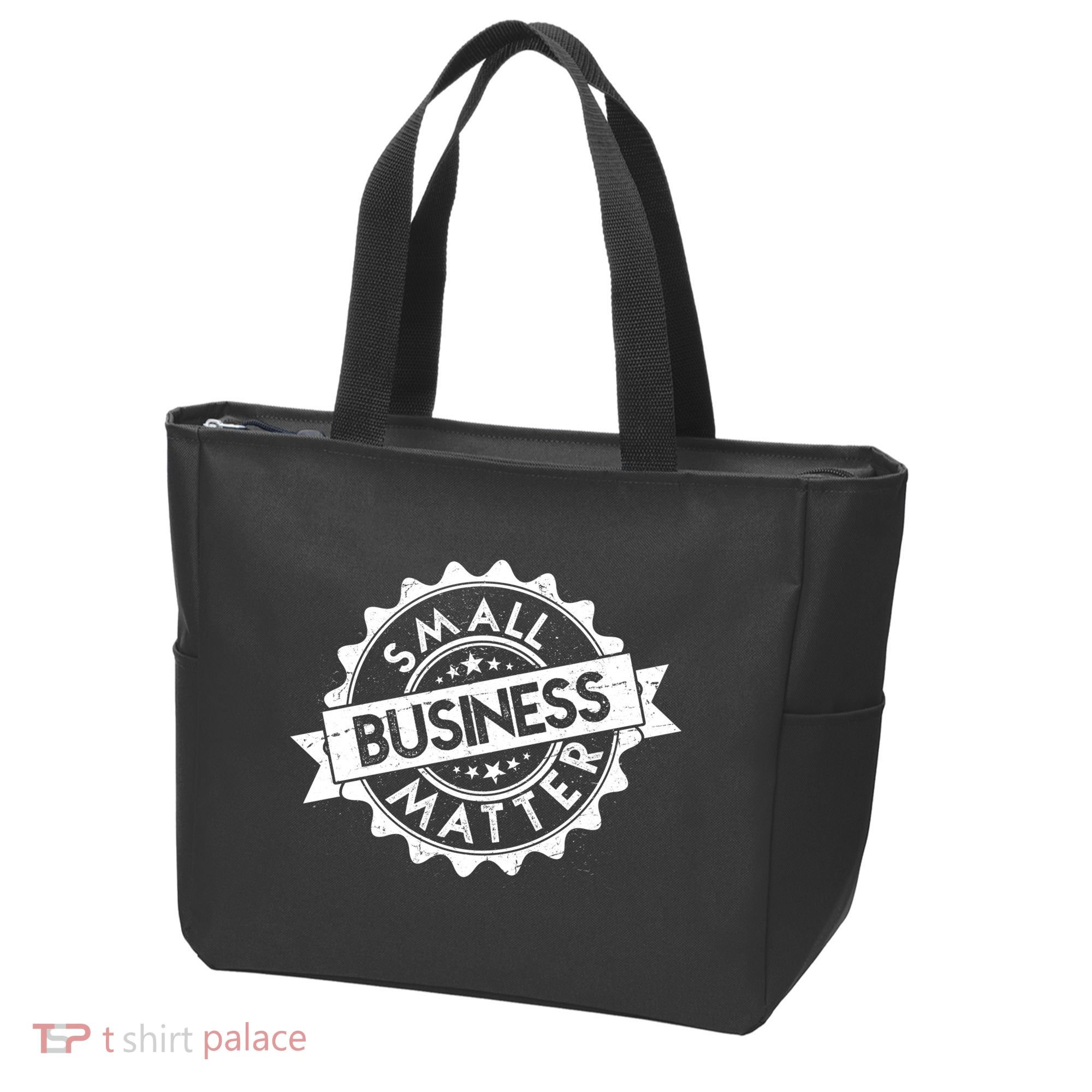 Small Business Matter Stamp Emblem Tote Bag